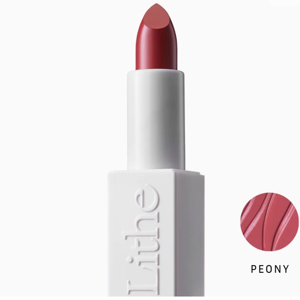 Lithe Nourish & Glow Lipstick - Peony